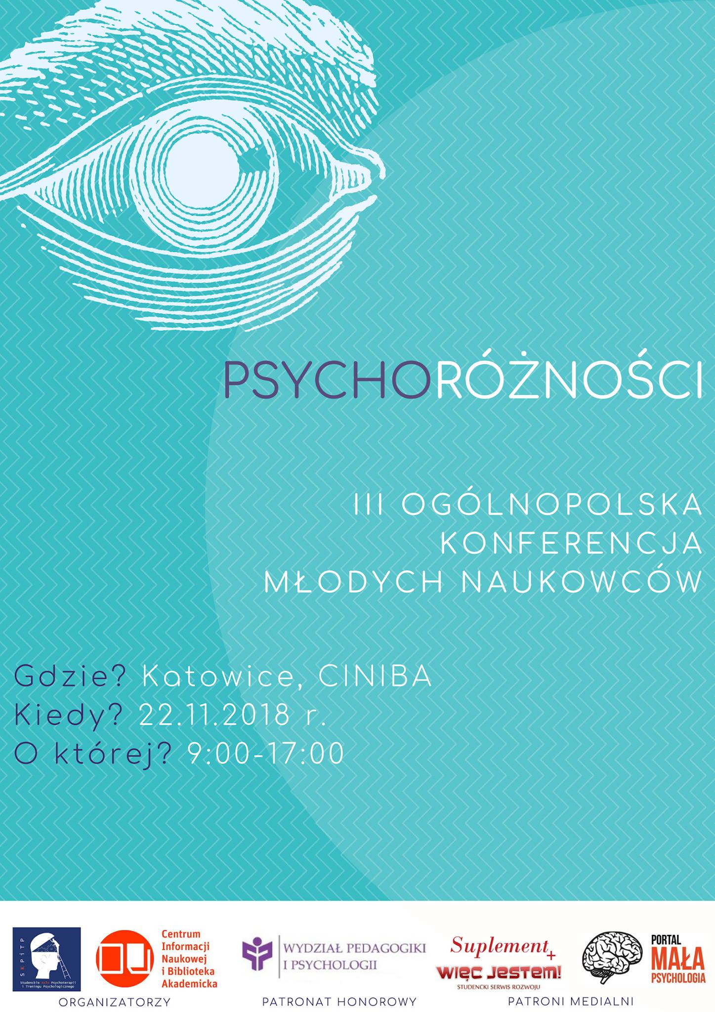III Ogólnopolska Konferencja Młodych Naukowców „Psychoróżności"