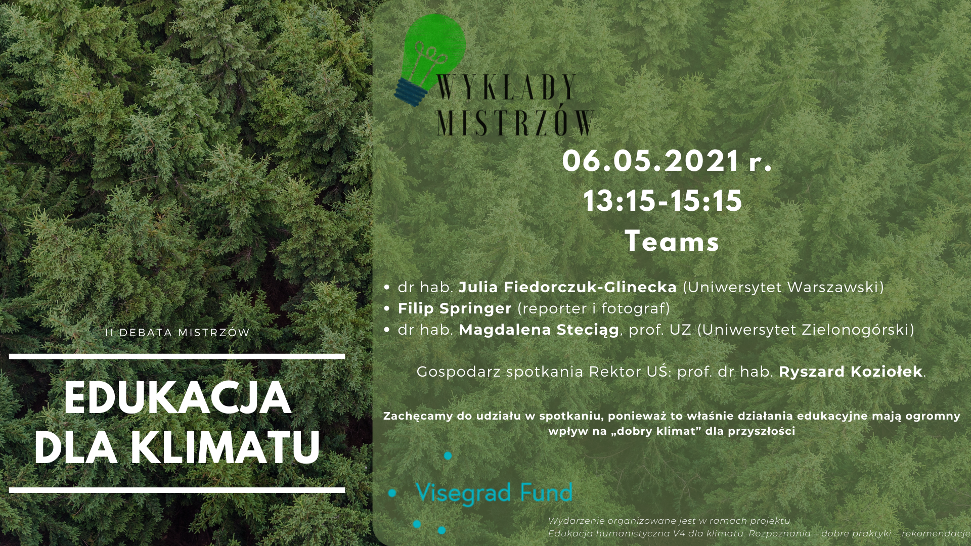 II edycja Debaty Mistrzów: Edukacja dla klimatu