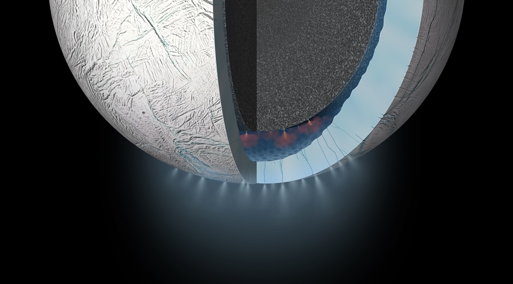 Co znaleziono na Enceladusie?