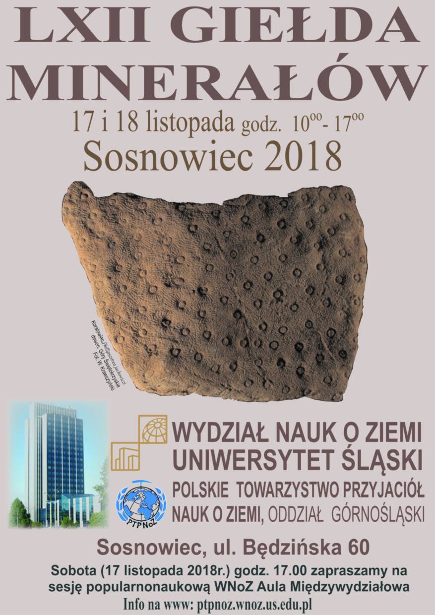 LXII Międzynarodowa Wystawa i Giełda Minerałów, Skał i Skamieniałości