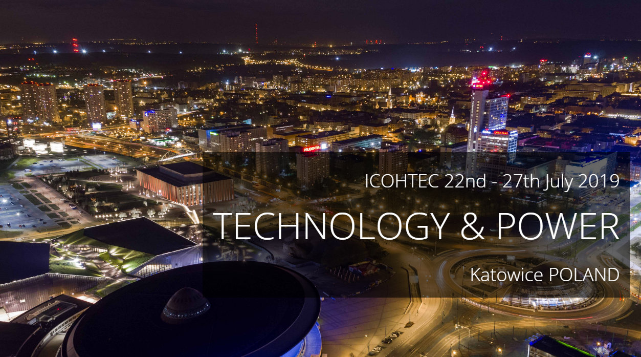 ICOHTEC 22nd - 27th July 2019