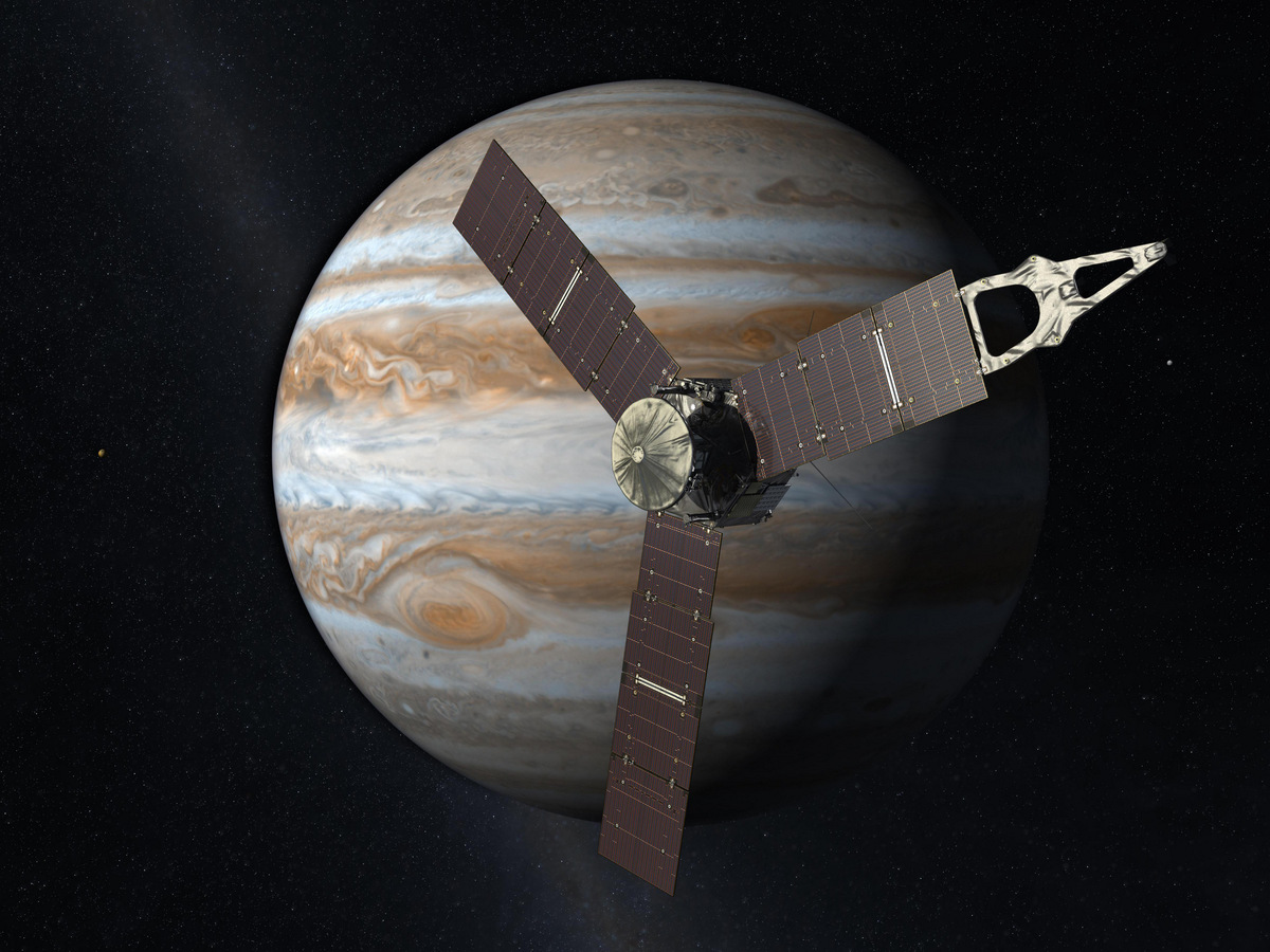 Sonda Juno wejdzie w atmosferę Jowisza
