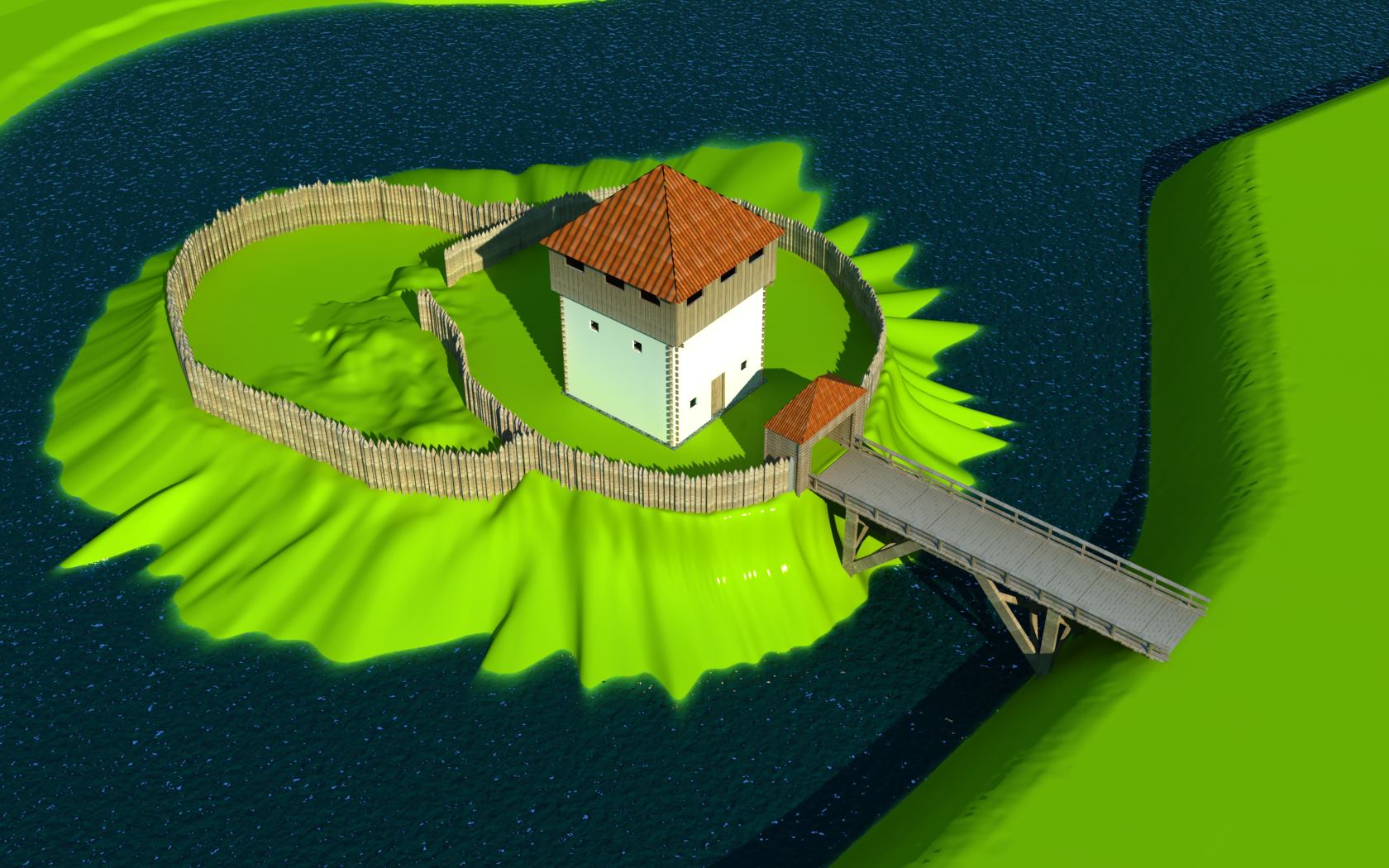 Średniowieczny gródek w Rudzie Śląskiej-Kochłowicach