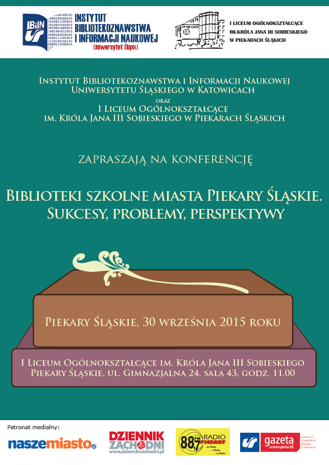 Konferencja „Biblioteki szkolne miasta Piekary Śląskie. Sukcesy, problemy, perspektywy”