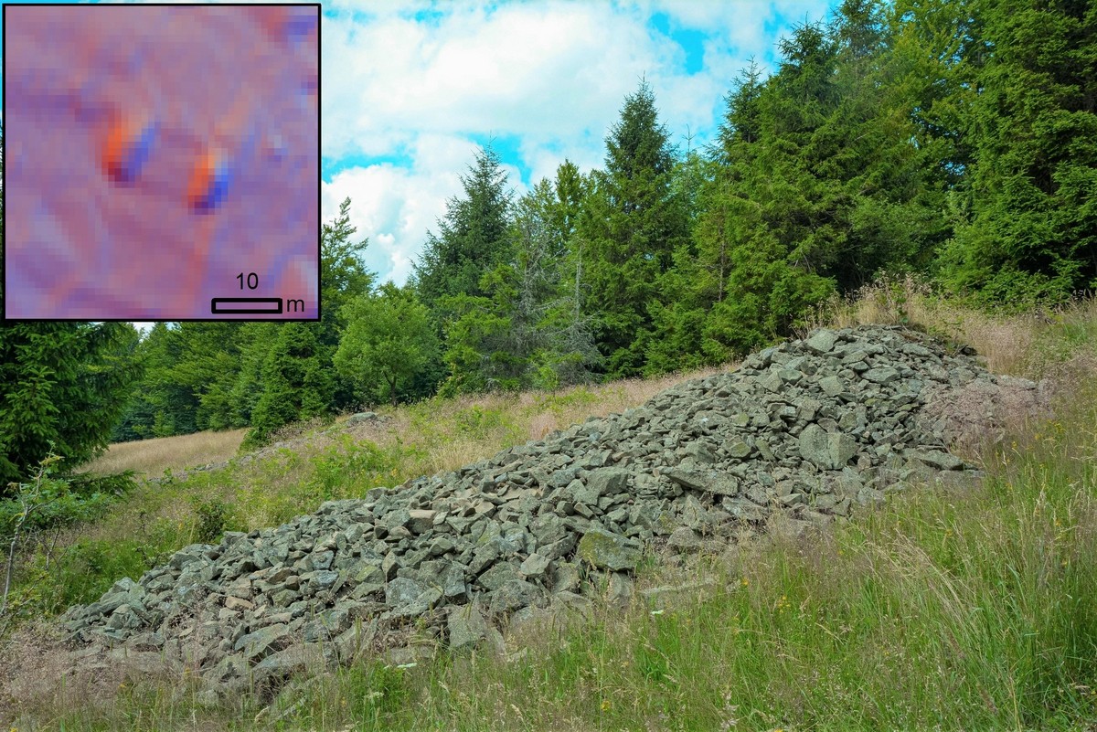 Jedna z największych krud na stokach Prusowa w Beskidzie Żywieckim