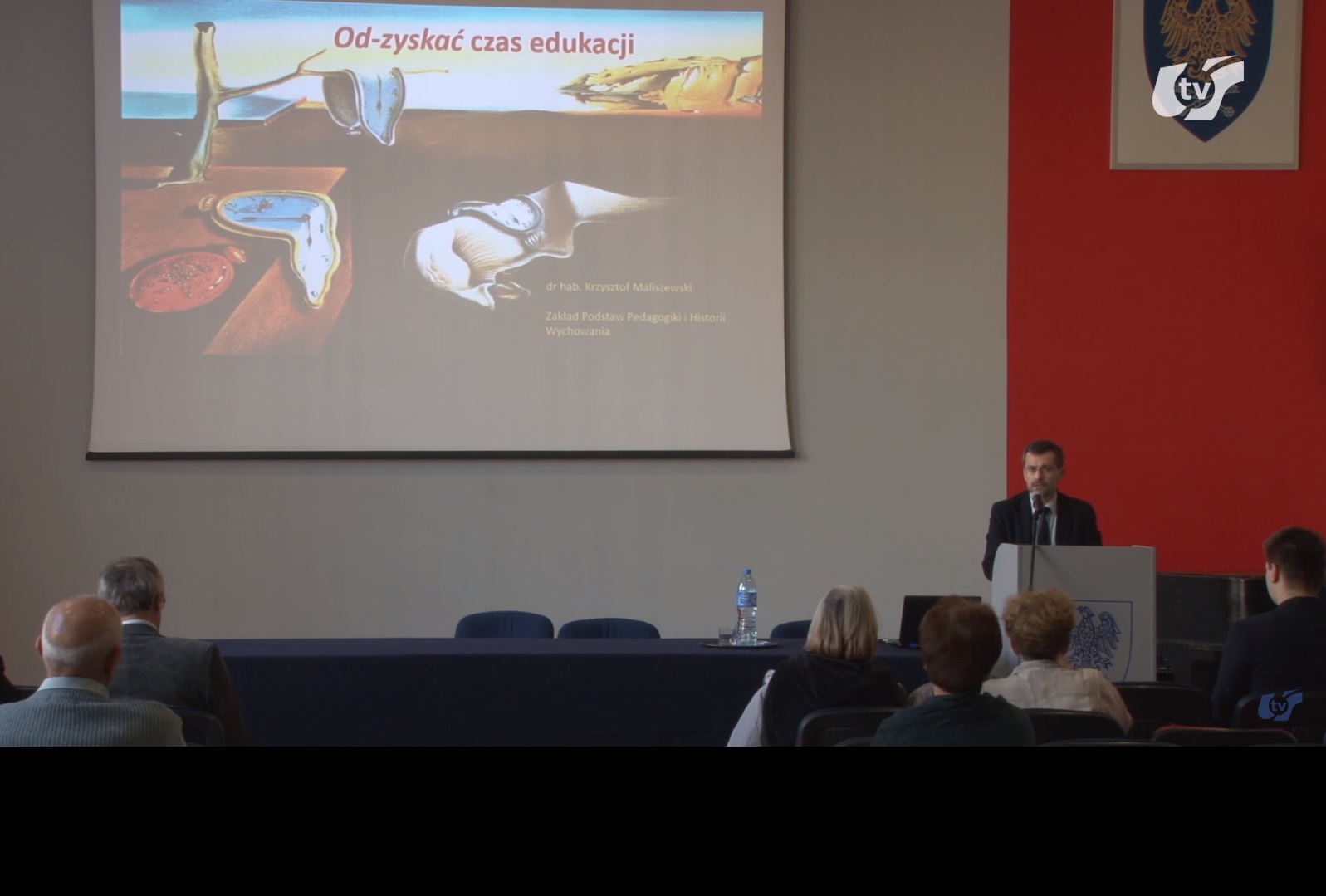 Wykład dr. hab. Krzysztofa Maliszewskiego „Od-zyskać czas edukacji”