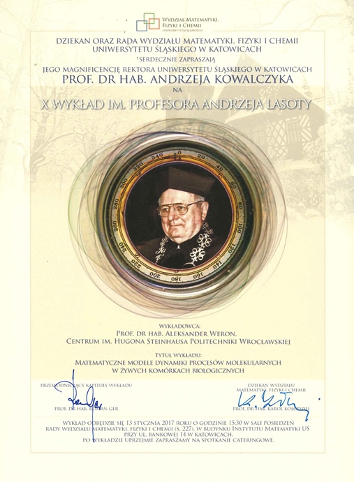 X wykład im. Profesora Andrzeja Lasoty