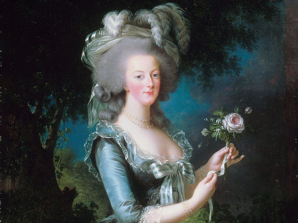 Obraz "Marie-Antoinette dit à la Rose"