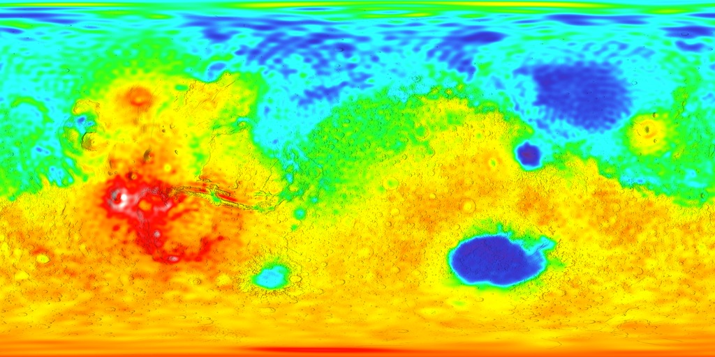 Pradawne tsunami na Marsie