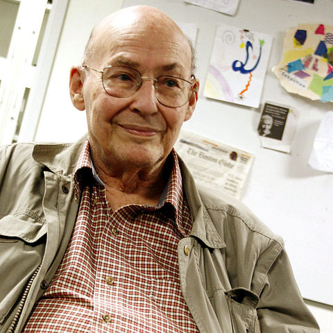 Marvin Minsky w 2008 (Foto: By The original uploader was Sethwoodworth at English Wikipedia, taken by Bcjordan [CC BY 3.0 (http://creativecommons.org/licenses/by/3.0)], via Wikimedia Commons)