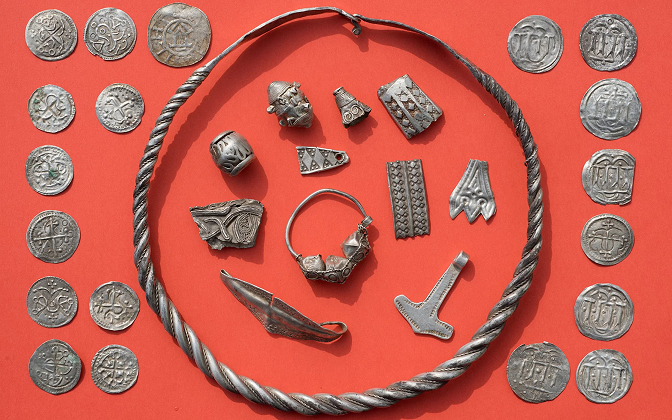 Srebrny skarb króla Haralda Sinozębego