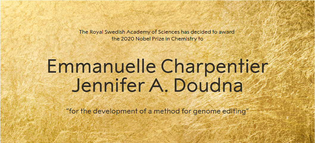 Nobel w dziedzinie chemii 2020