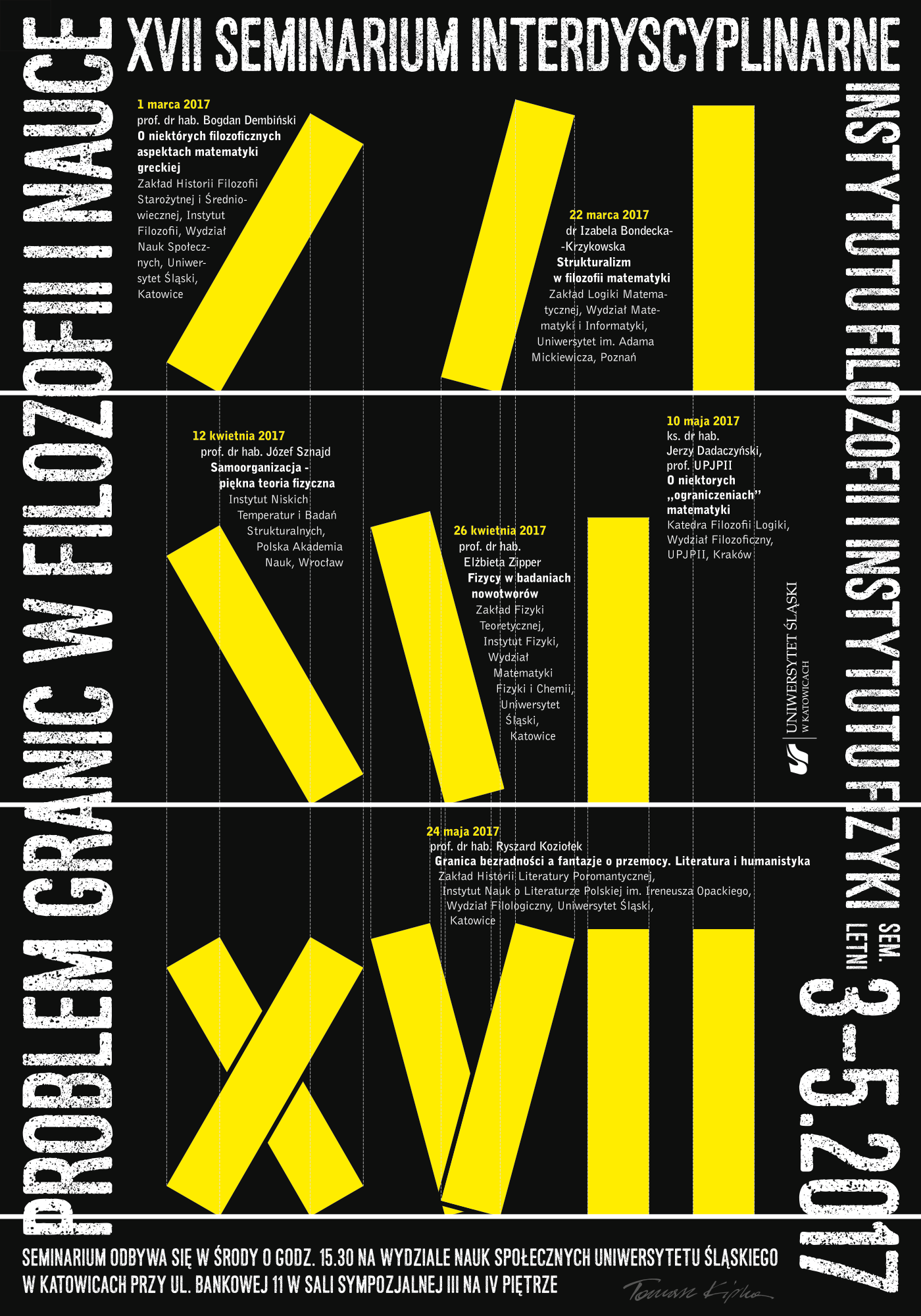 XVII edycja seminarium „Problem granic w filozofii i nauce”