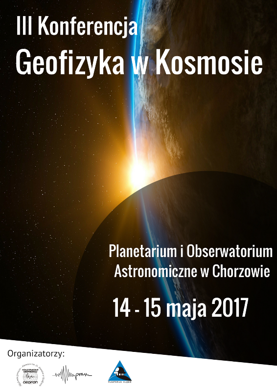 Trzecia ogólnopolska konferencja „Geofizyka w Kosmosie”
