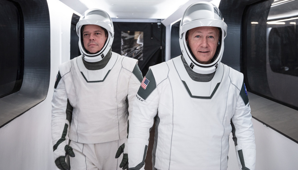 Kosmiczne skafandry Elona Muska