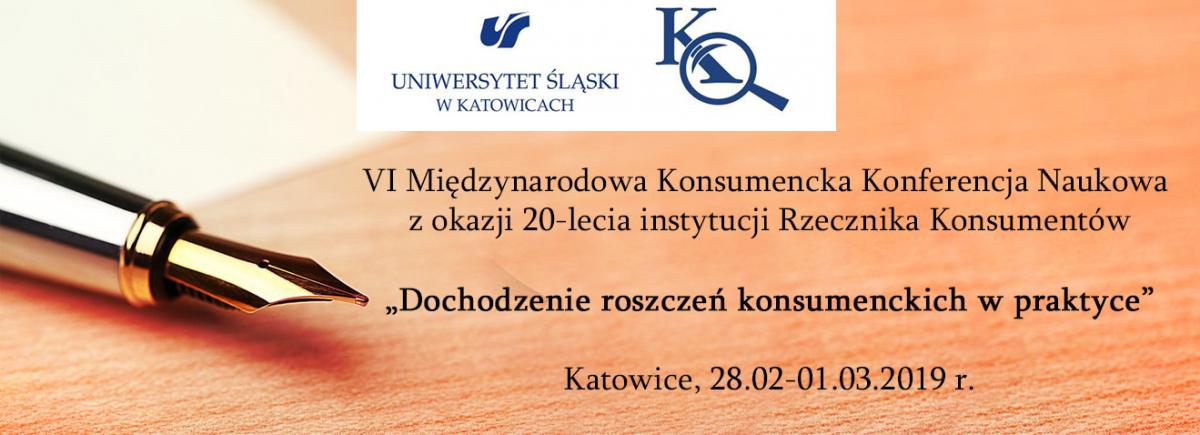 VI Międzynarodowa Konsumencka Konferencja Naukowa