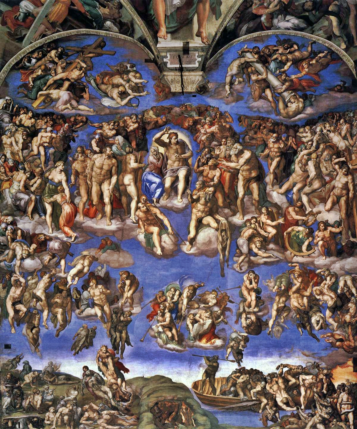 michelangelo giudizio universale 02